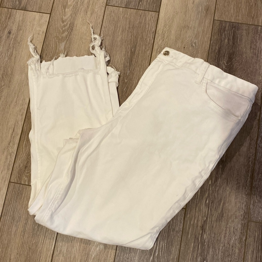Size 22 jen7 white jeans